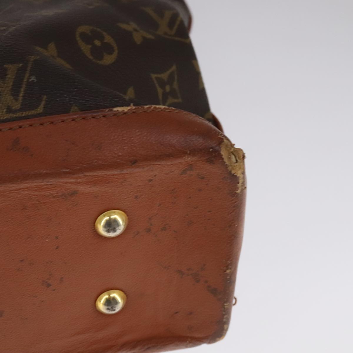 Louis Vuitton Weekend Pm Brown Canvas Tote Bag (Pre-Owned)