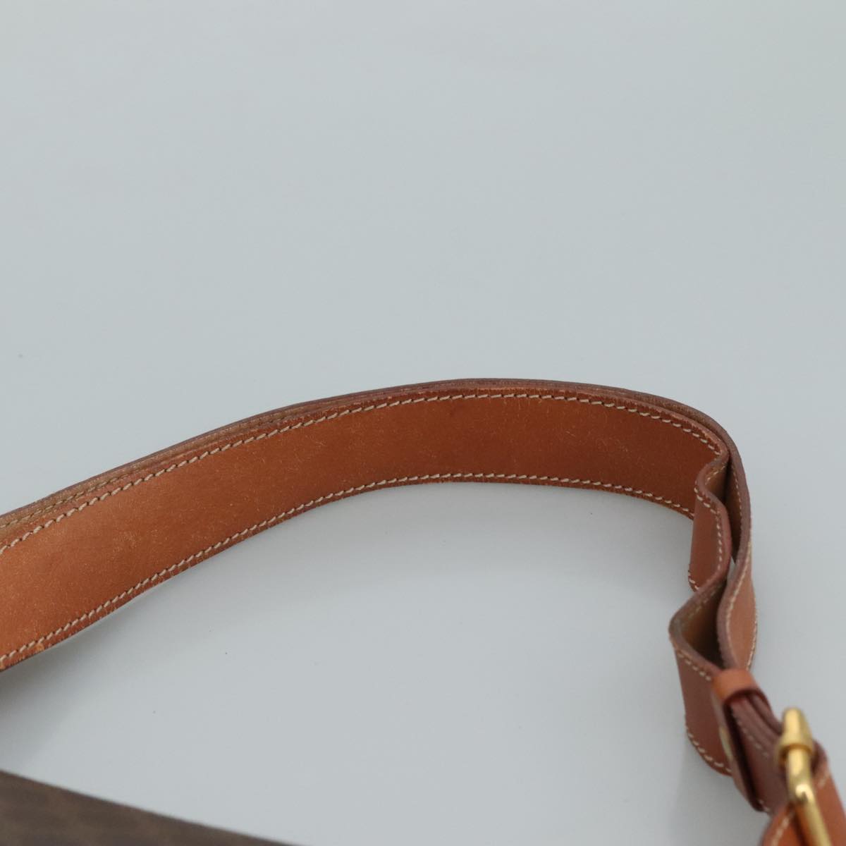 Céline Macadam Brown Canvas Shoulder Bag (Pre-Owned)
