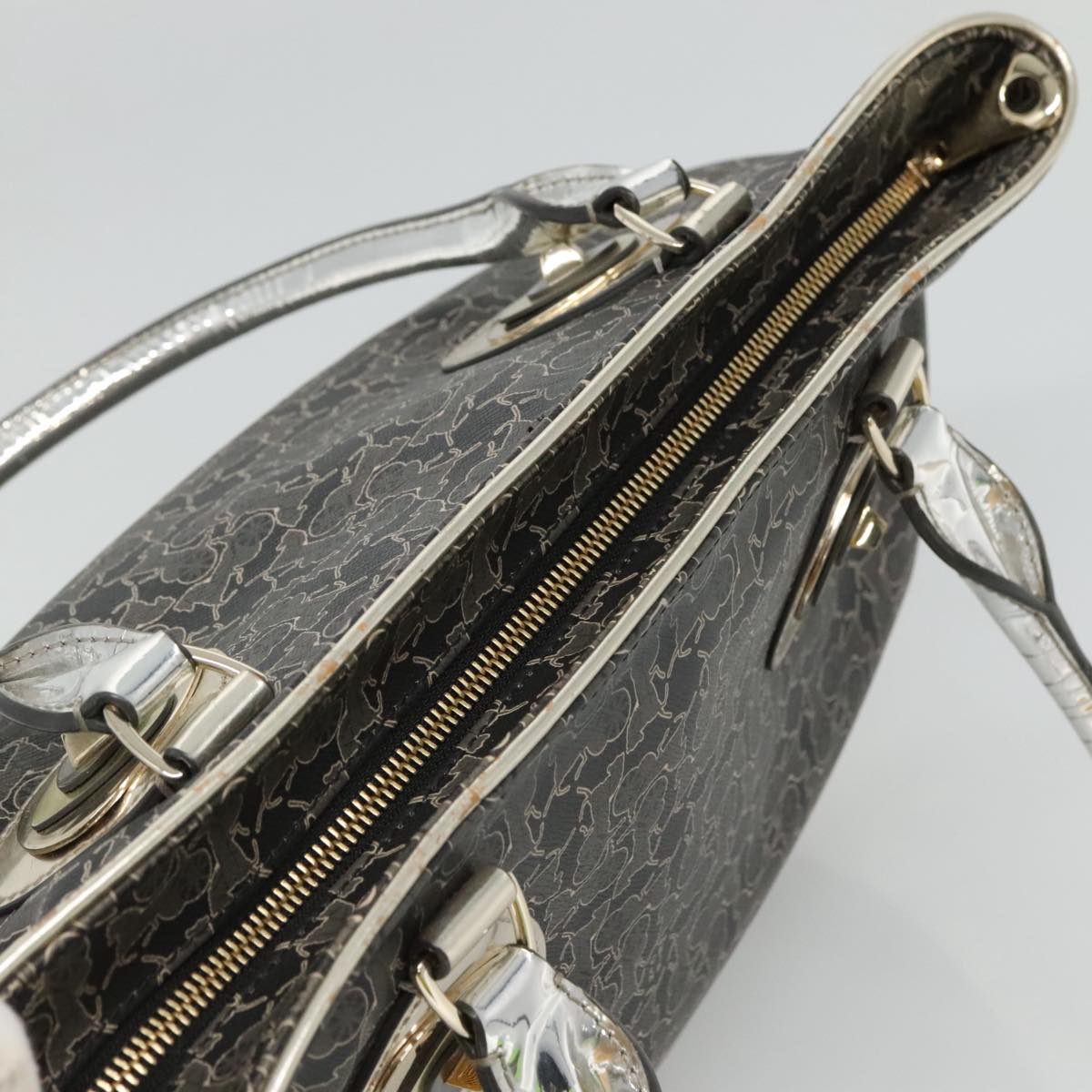 Céline Horse Carriage Black Canvas Tote Bag (Pre-Owned)