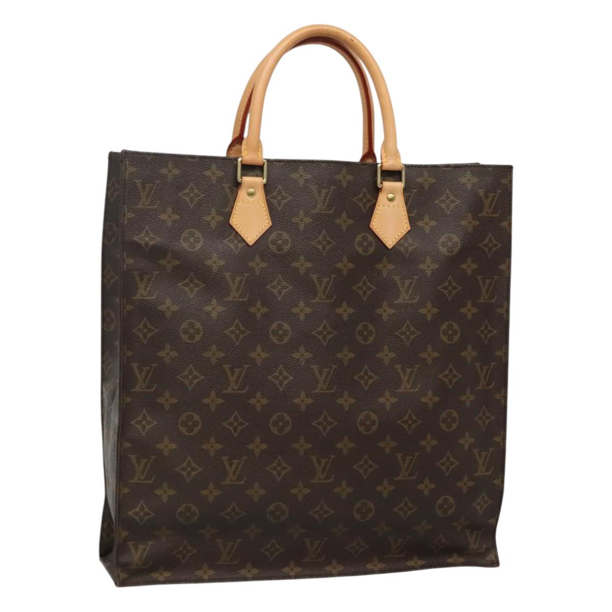 Louis Vuitton Sac Plat Brown Canvas Handbag (Pre-Owned)