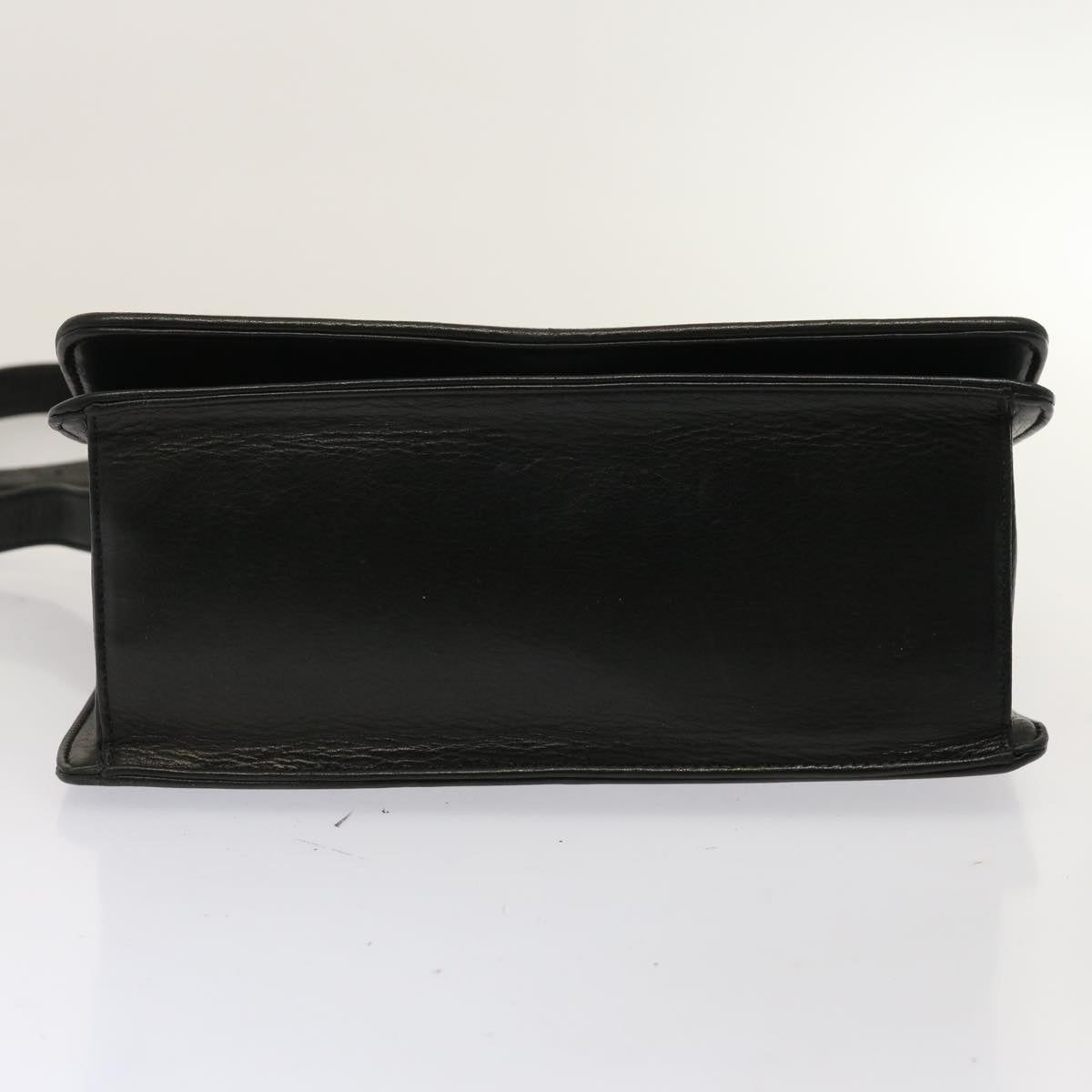 Valentino Garavani Black Leather Shoulder Bag (Pre-Owned)