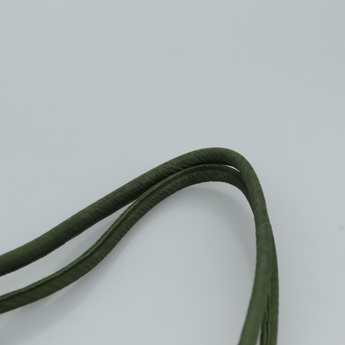 Prada Tessuto Khaki Synthetic Handbag (Pre-Owned)