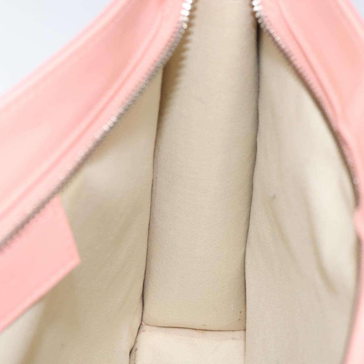 Balenciaga Navy Pouch Pink Canvas Clutch Bag (Pre-Owned)