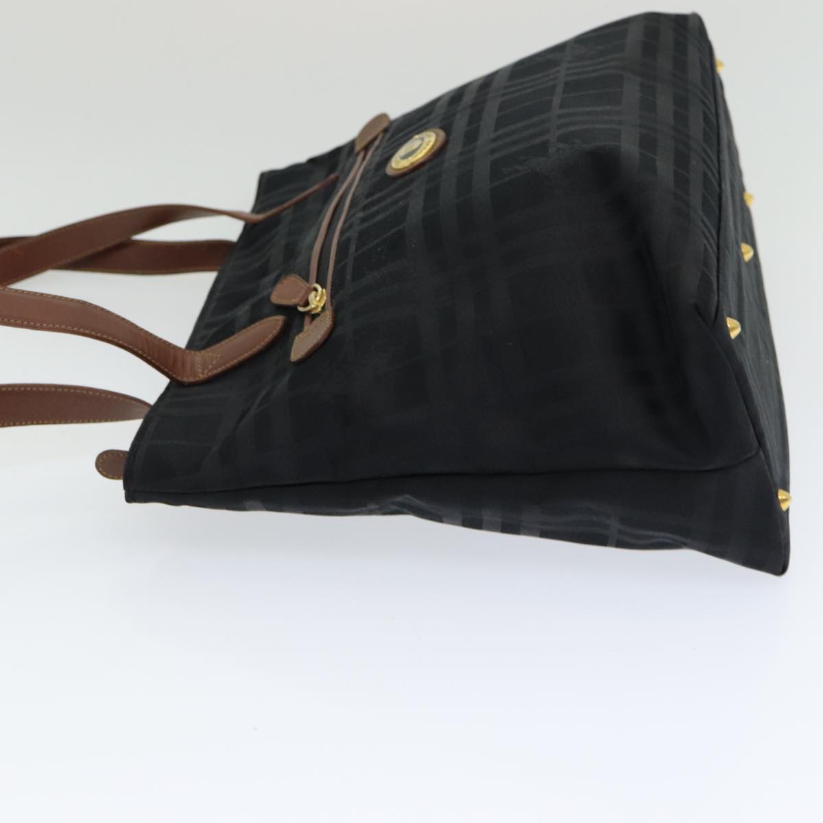 Burberry - Black Canvas Tote Bag (Pre-Owned)