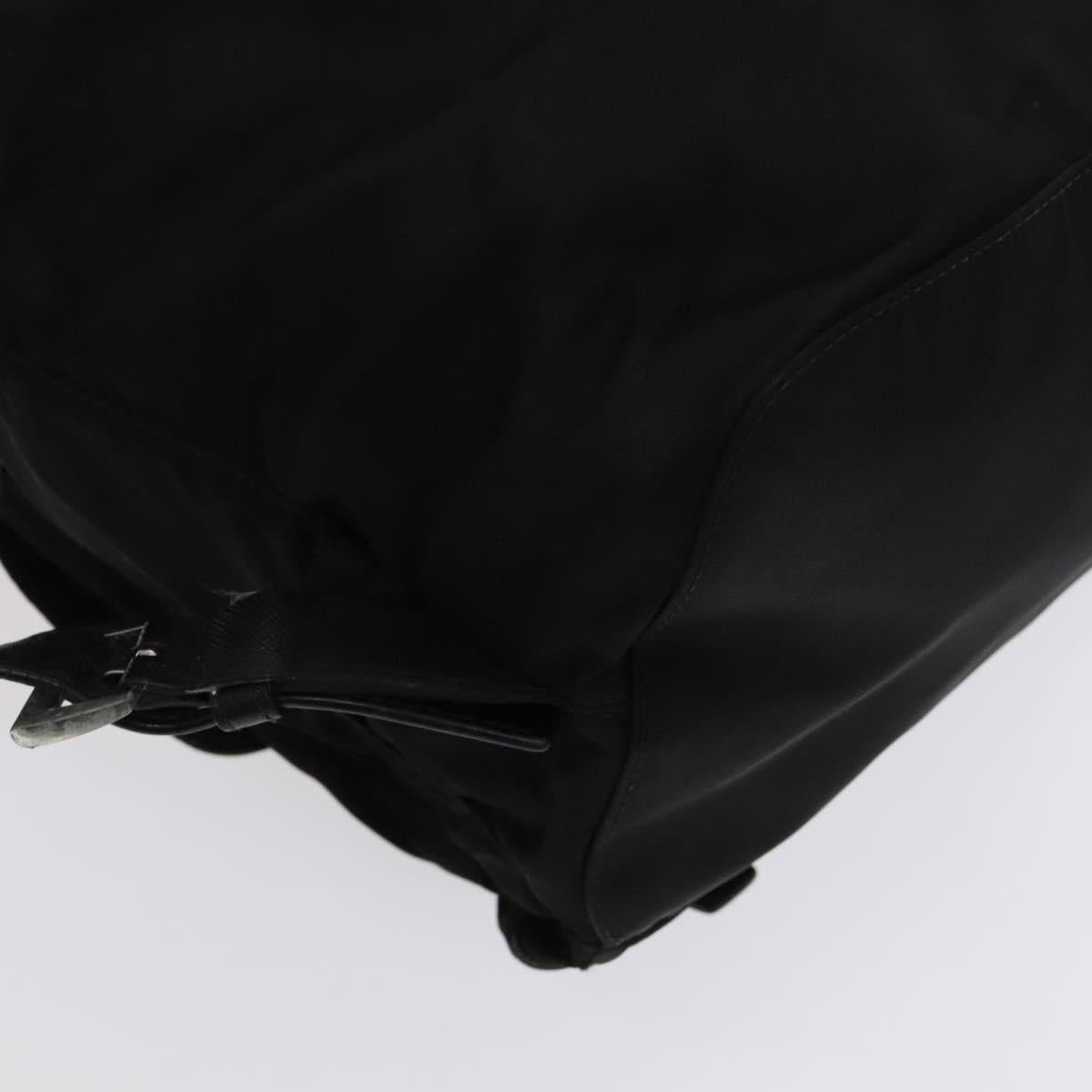 Prada Robot Black Synthetic Backpack Bag (Pre-Owned)