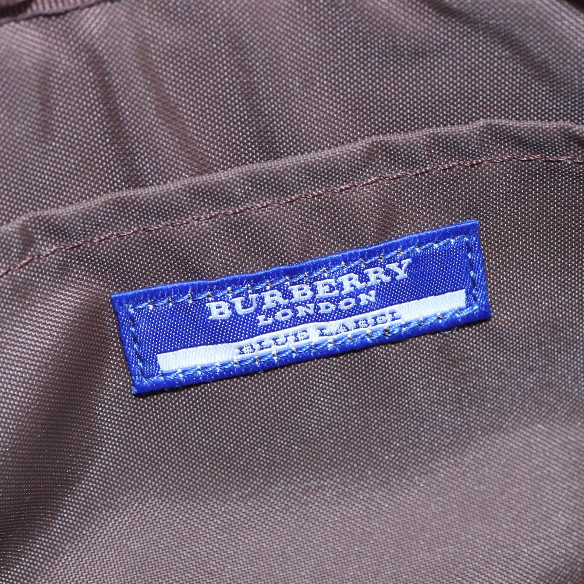Burberry Blue Label Blue Canvas Clutch Bag (Pre-Owned)
