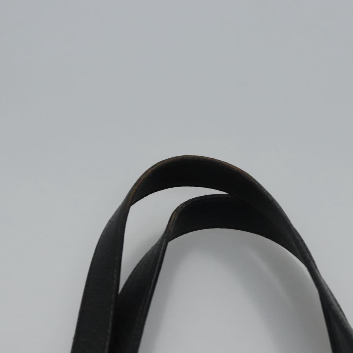 Gucci Abbey Black Canvas Tote Bag (Pre-Owned)
