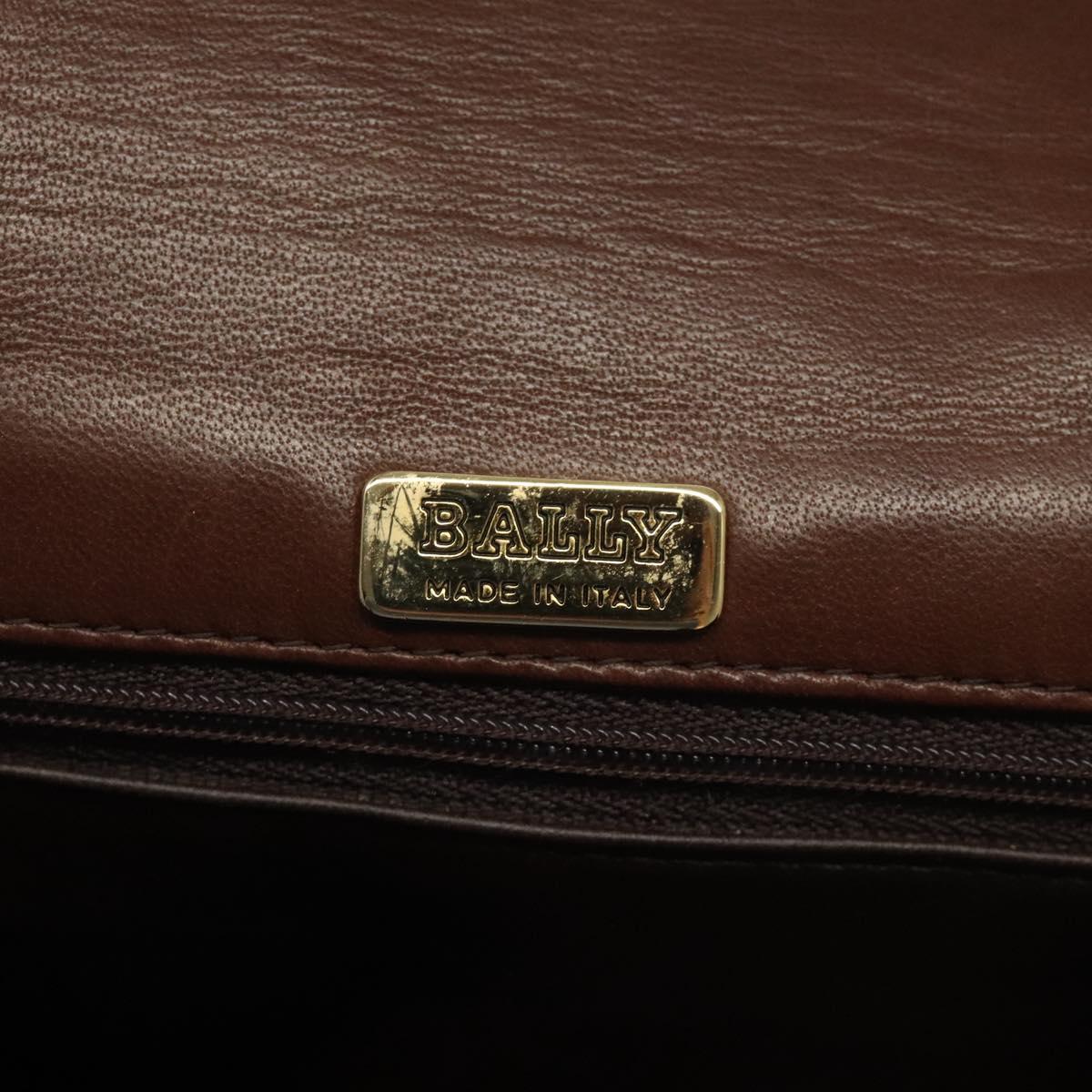 Bally Brown Leather Handbag (Pre-Owned)