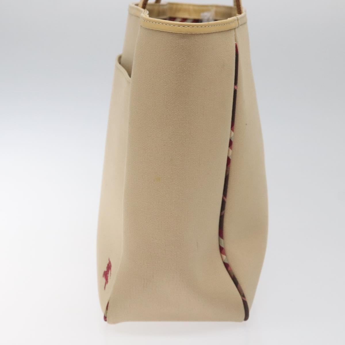 Burberry Blue Label Beige Canvas Tote Bag (Pre-Owned)