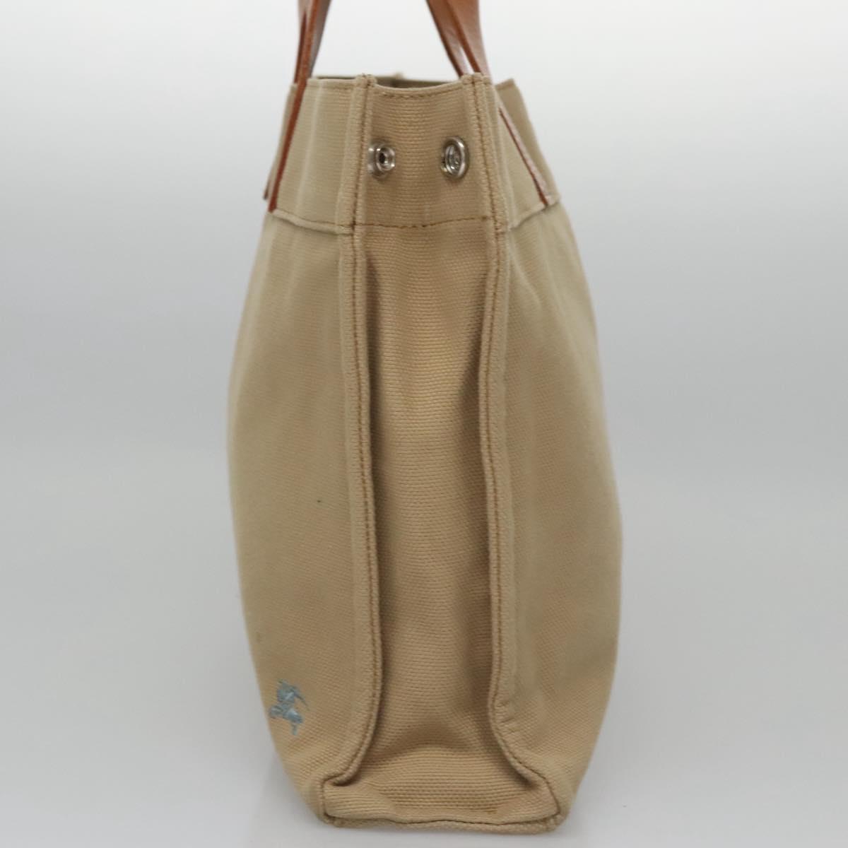 Burberry Blue Label Beige Canvas Tote Bag (Pre-Owned)