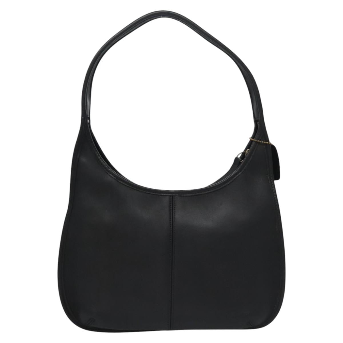 Coach Ergo Black Leather Shoulder Bag (Pre-Owned)