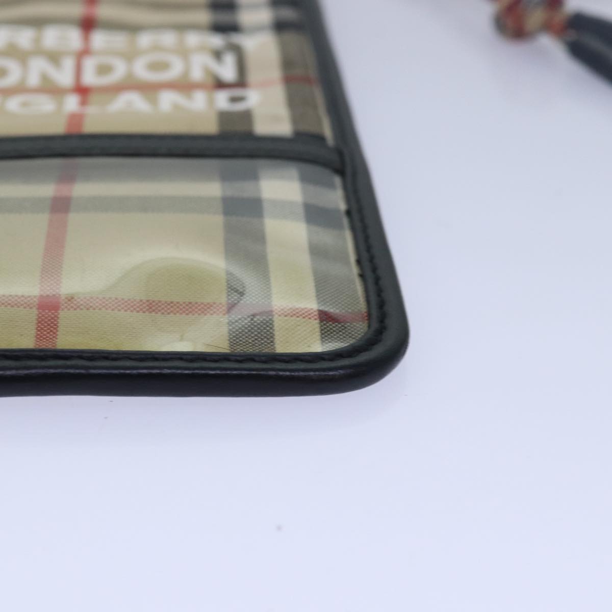 Burberry Nova Check Beige Canvas Wallet (Pre-Owned)