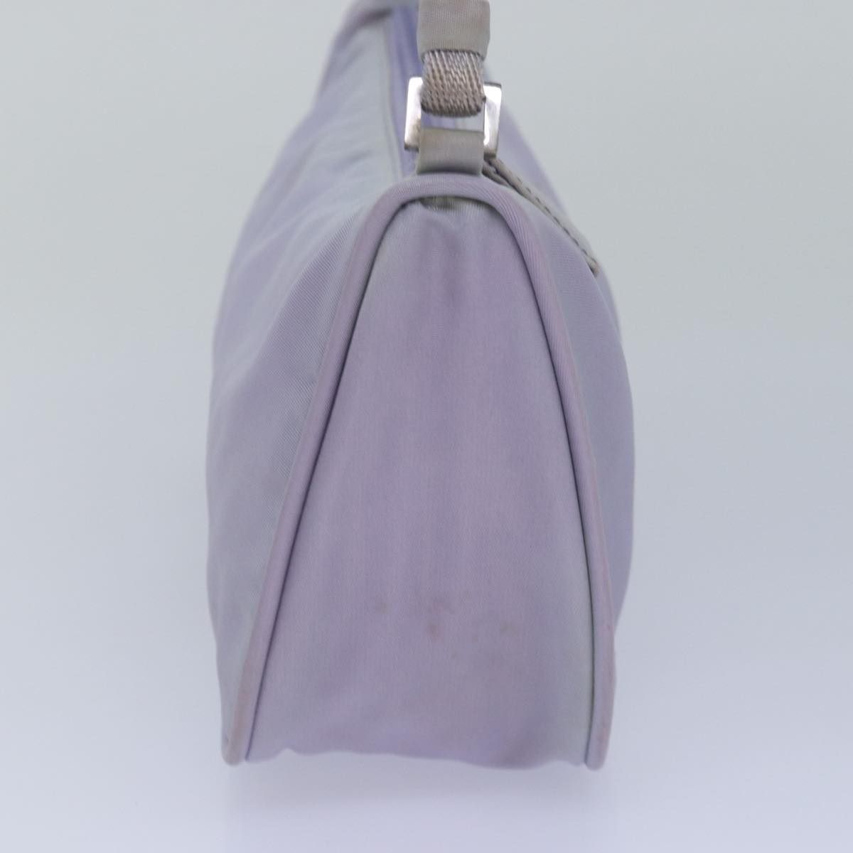 Prada Tessuto Purple Leather Clutch Bag (Pre-Owned)