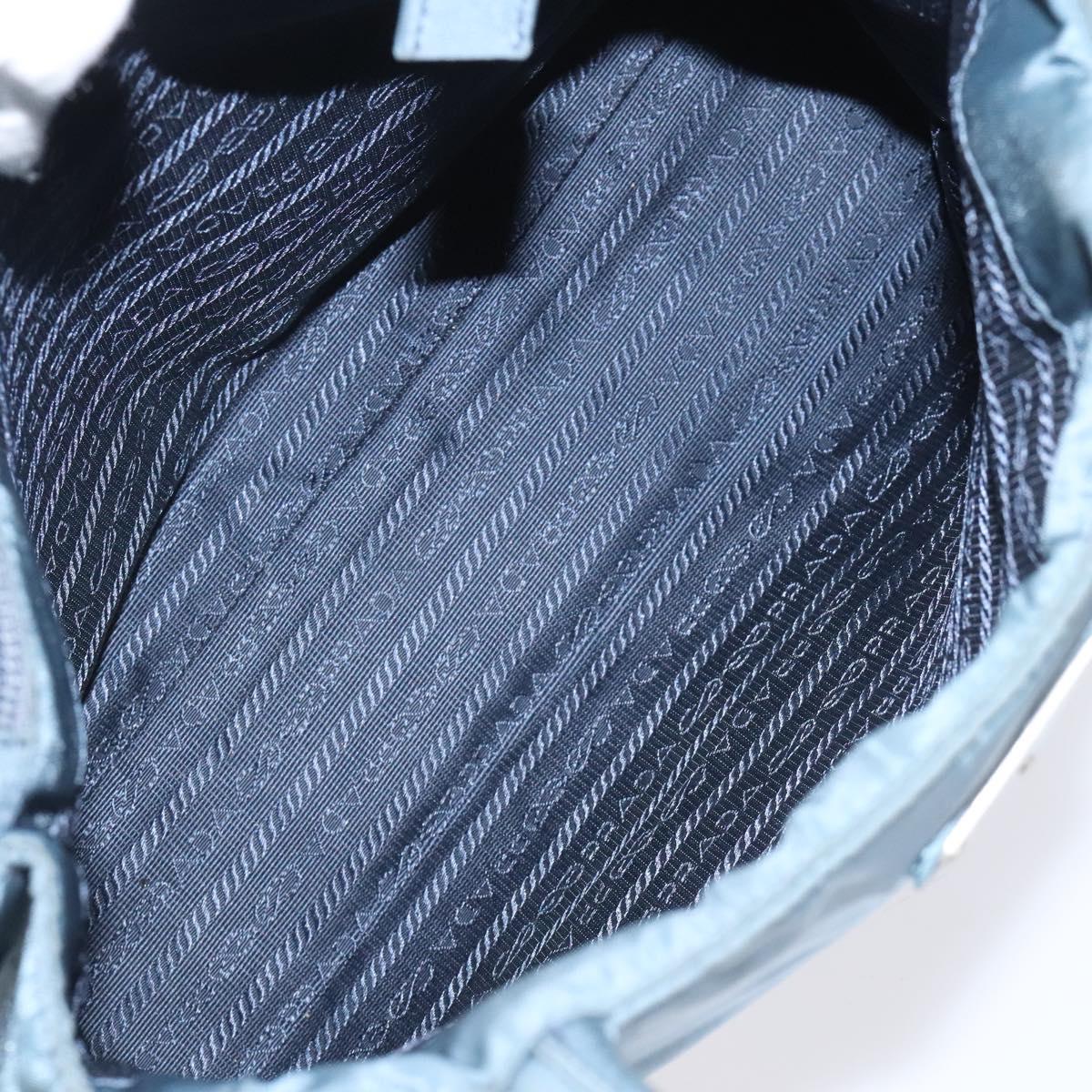 Prada Blue Synthetic Handbag (Pre-Owned)