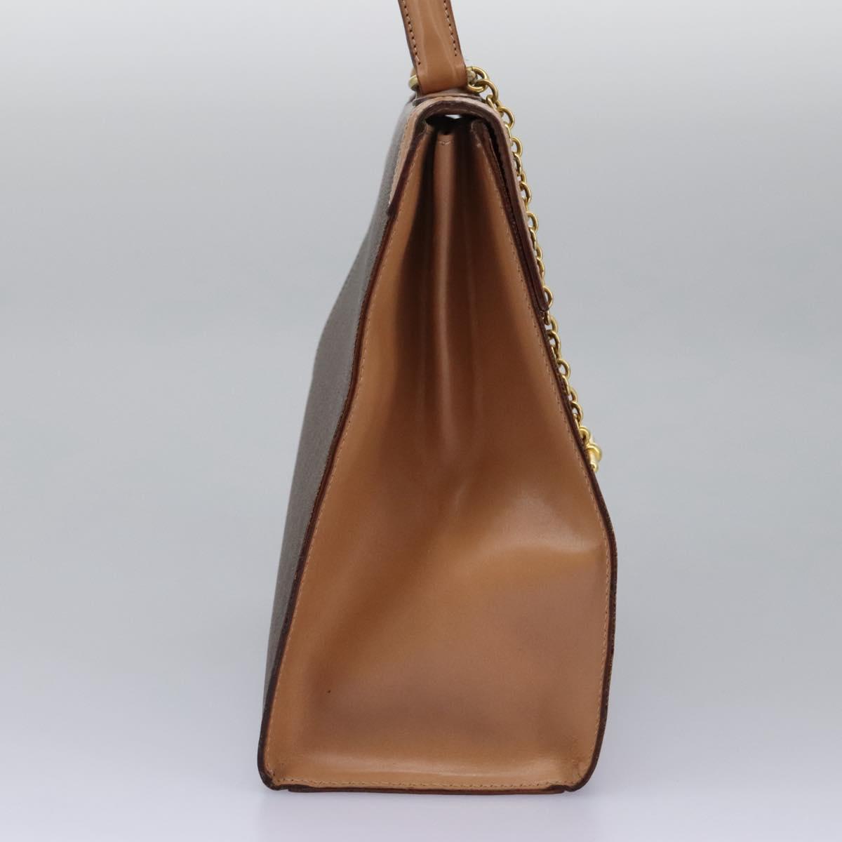 Céline Macadam Brown Canvas Handbag (Pre-Owned)