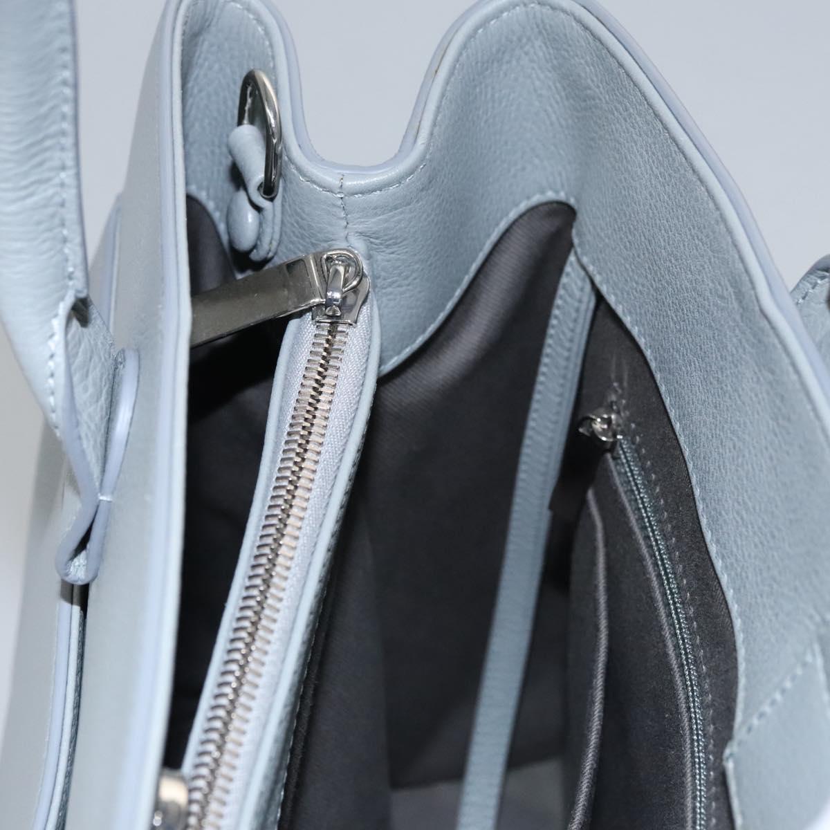 Chanel Executive Grey Leather Tote Bag (Pre-Owned)