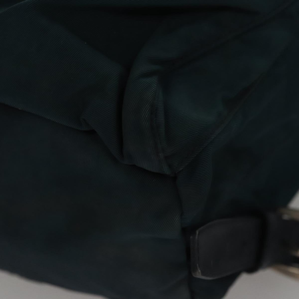 Prada Vela Khaki Synthetic Backpack Bag (Pre-Owned)