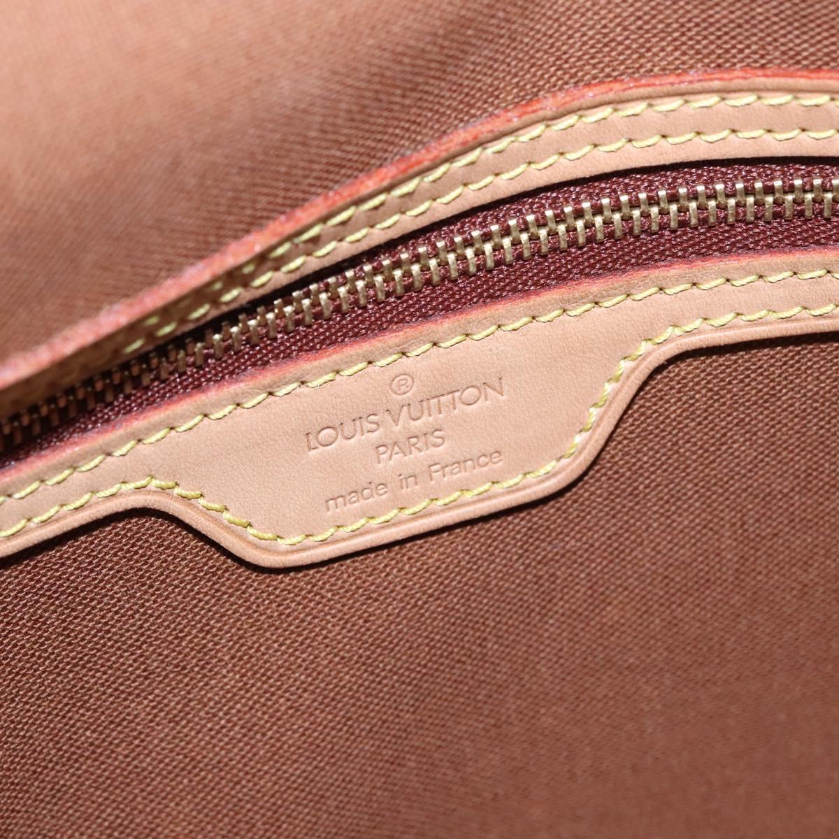 Louis Vuitton Mini Looping Brown Canvas Shoulder Bag (Pre-Owned)