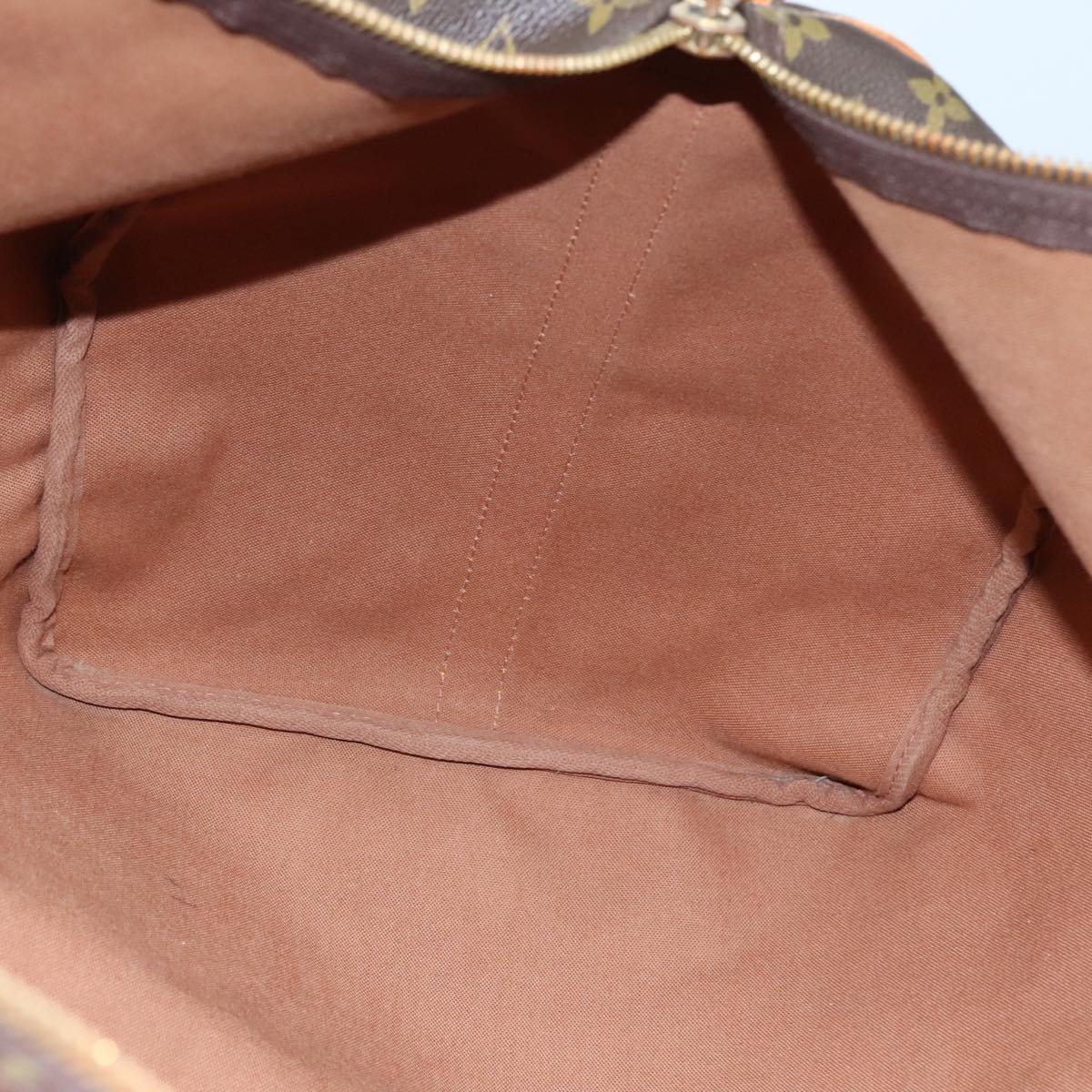 Louis Vuitton Keepall 60 Brown Canvas Travel Bag (Pre-Owned)