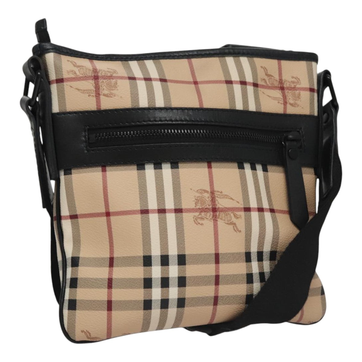 Burberry Nova Check Beige Ceramic Shoulder Bag (Pre-Owned)