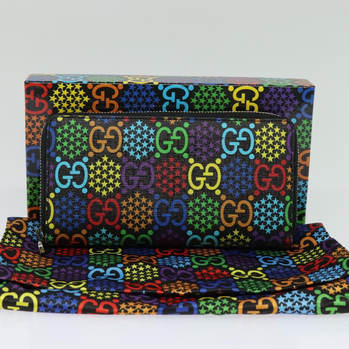Gucci Gg Canvas Multicolour Canvas Wallet (Pre-Owned)
