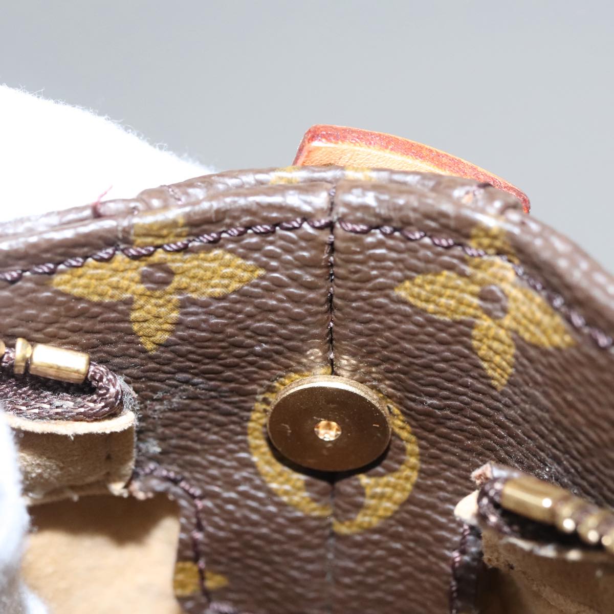 Louis Vuitton Looping Gm Brown Canvas Shoulder Bag (Pre-Owned)