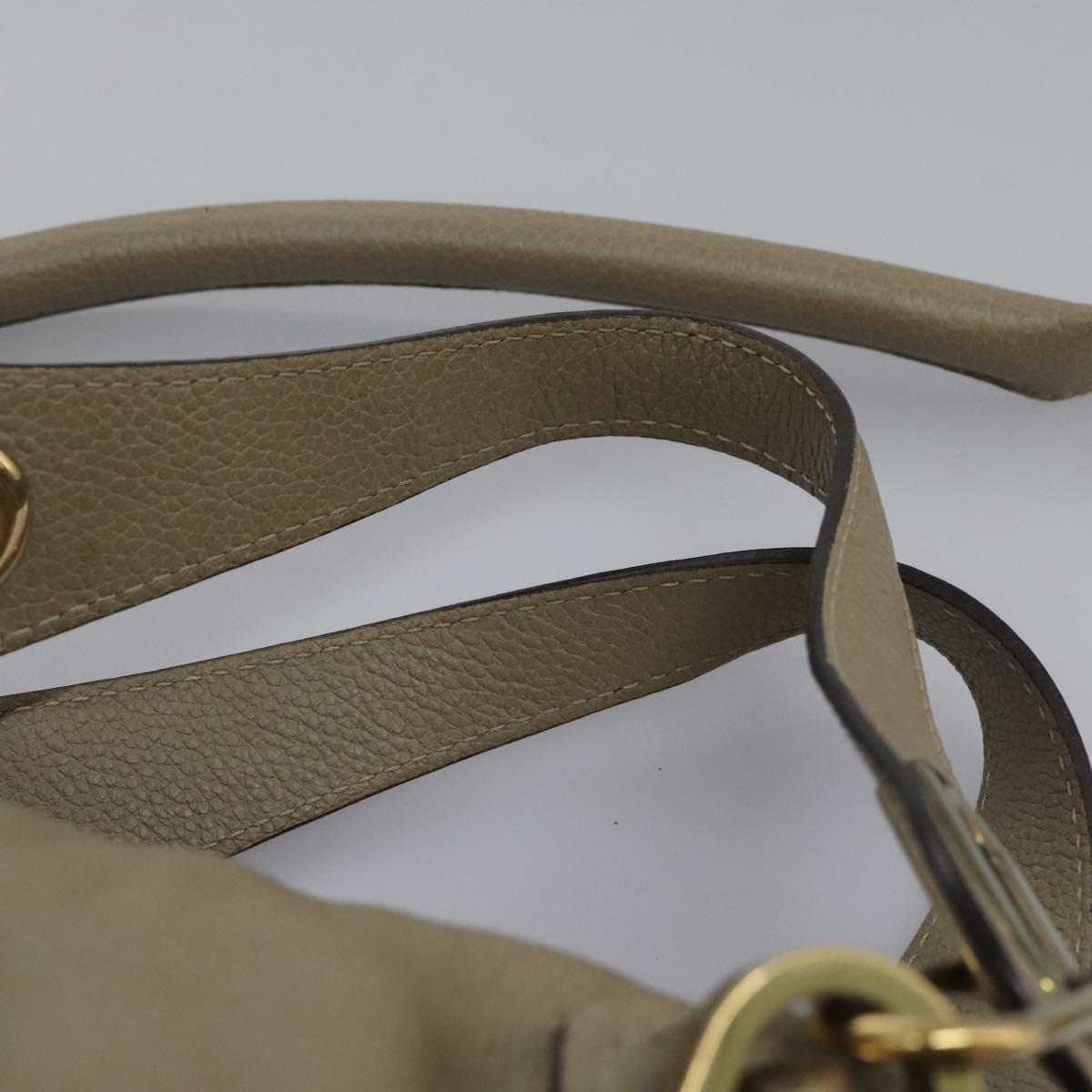 Chloé Paraty Beige Leather Handbag (Pre-Owned)