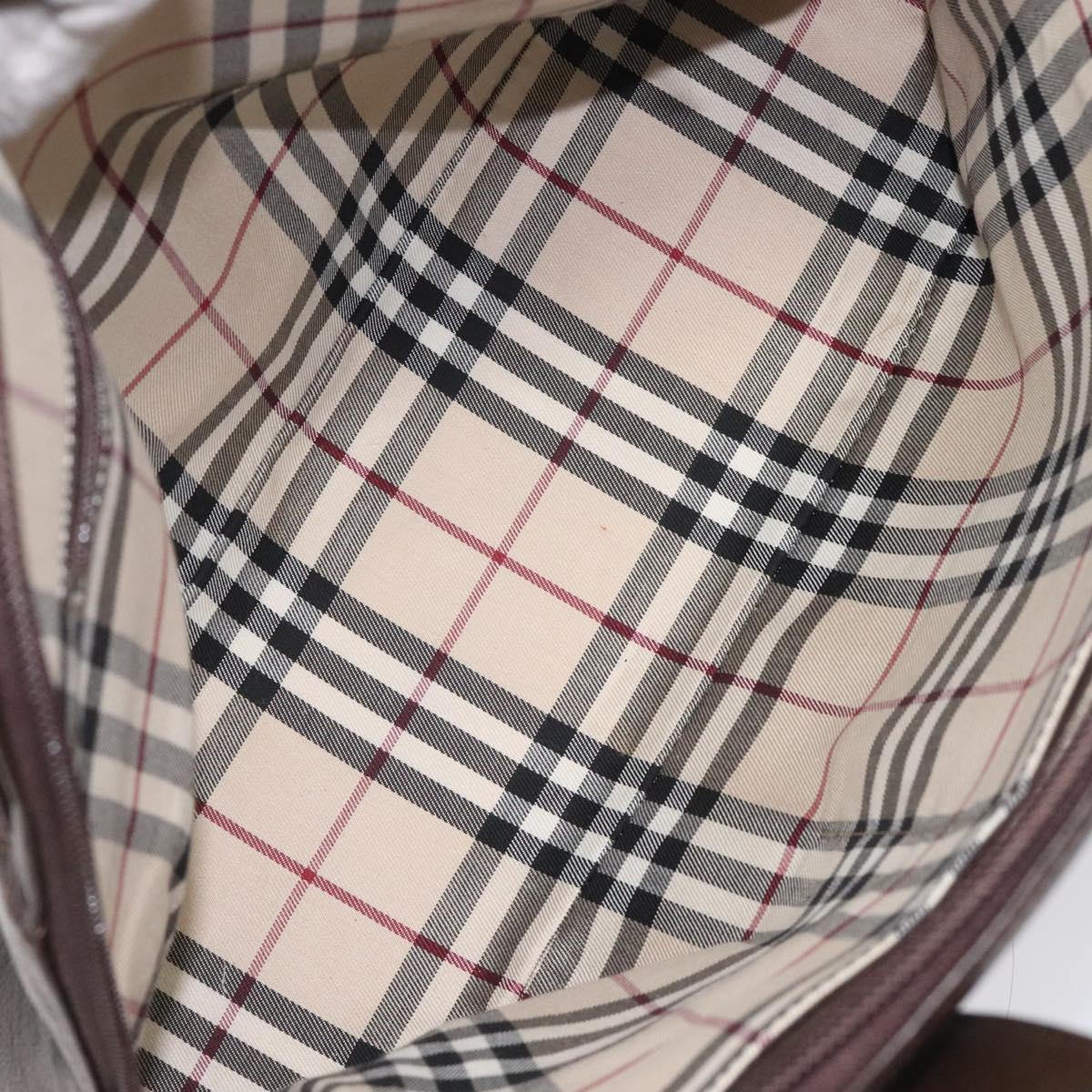 Burberry Brown Leather Handbag (Pre-Owned)