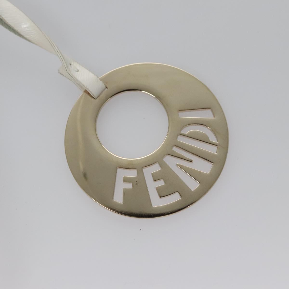 Fendi Zucca White Canvas Handbag (Pre-Owned)