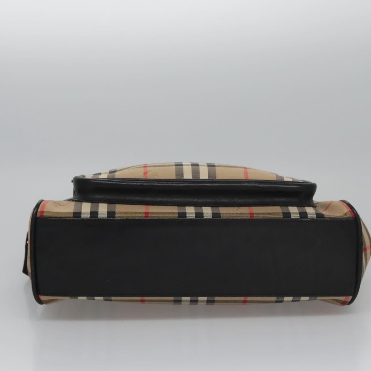 Burberry London Beige Canvas Handbag (Pre-Owned)