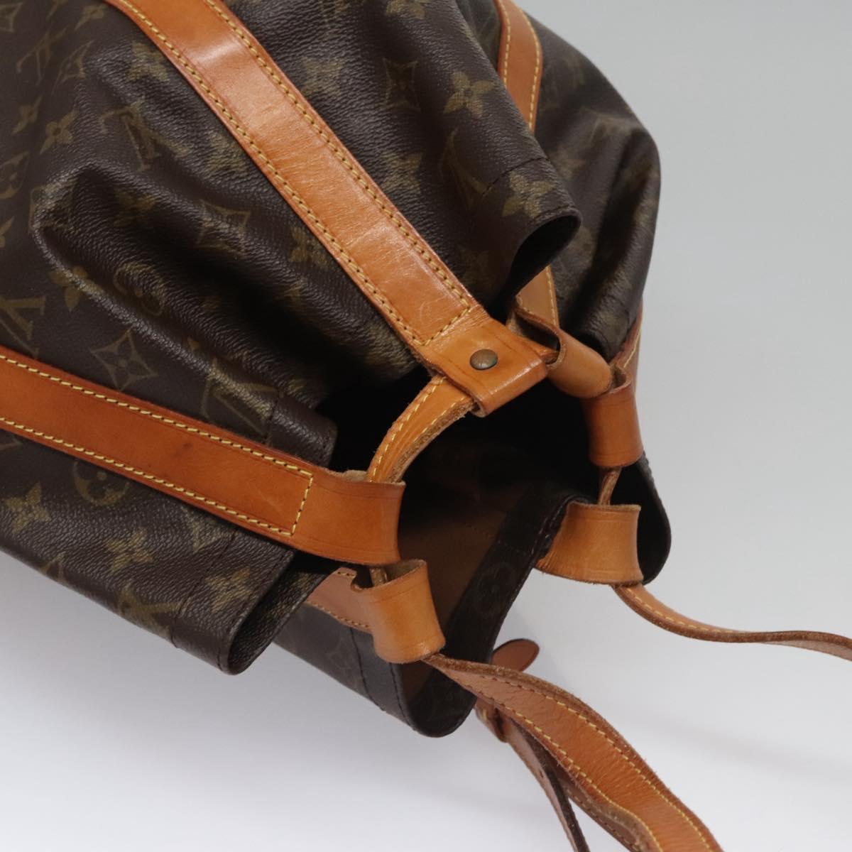 Louis Vuitton Randonnée Brown Canvas Shoulder Bag (Pre-Owned)
