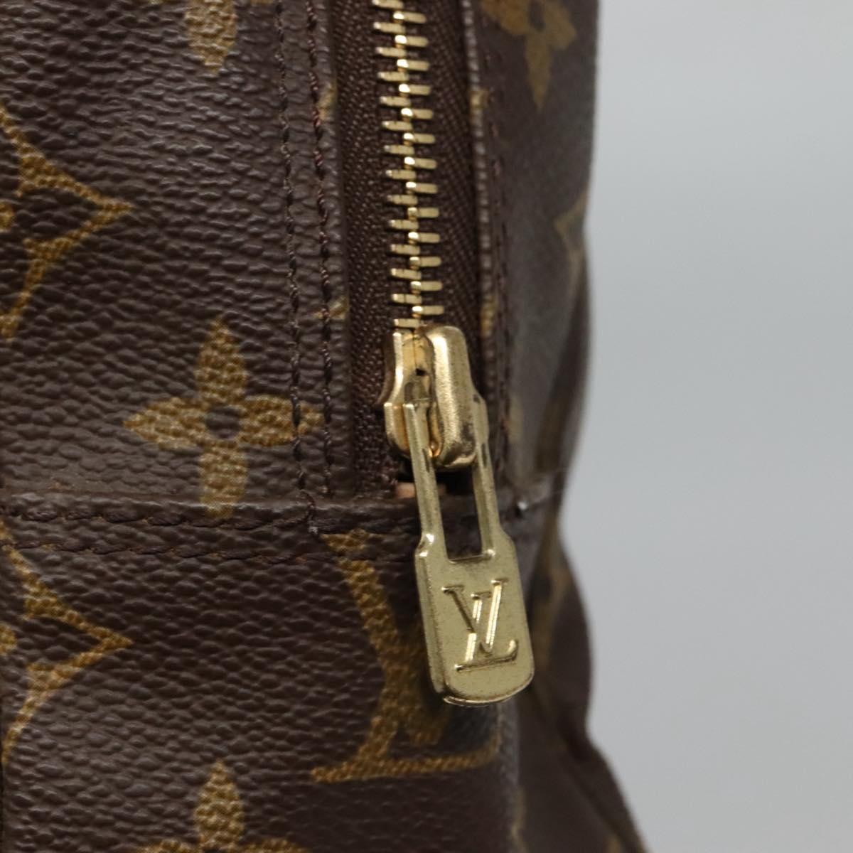 Louis Vuitton Trousse Toilette 28 Brown Canvas Clutch Bag (Pre-Owned)