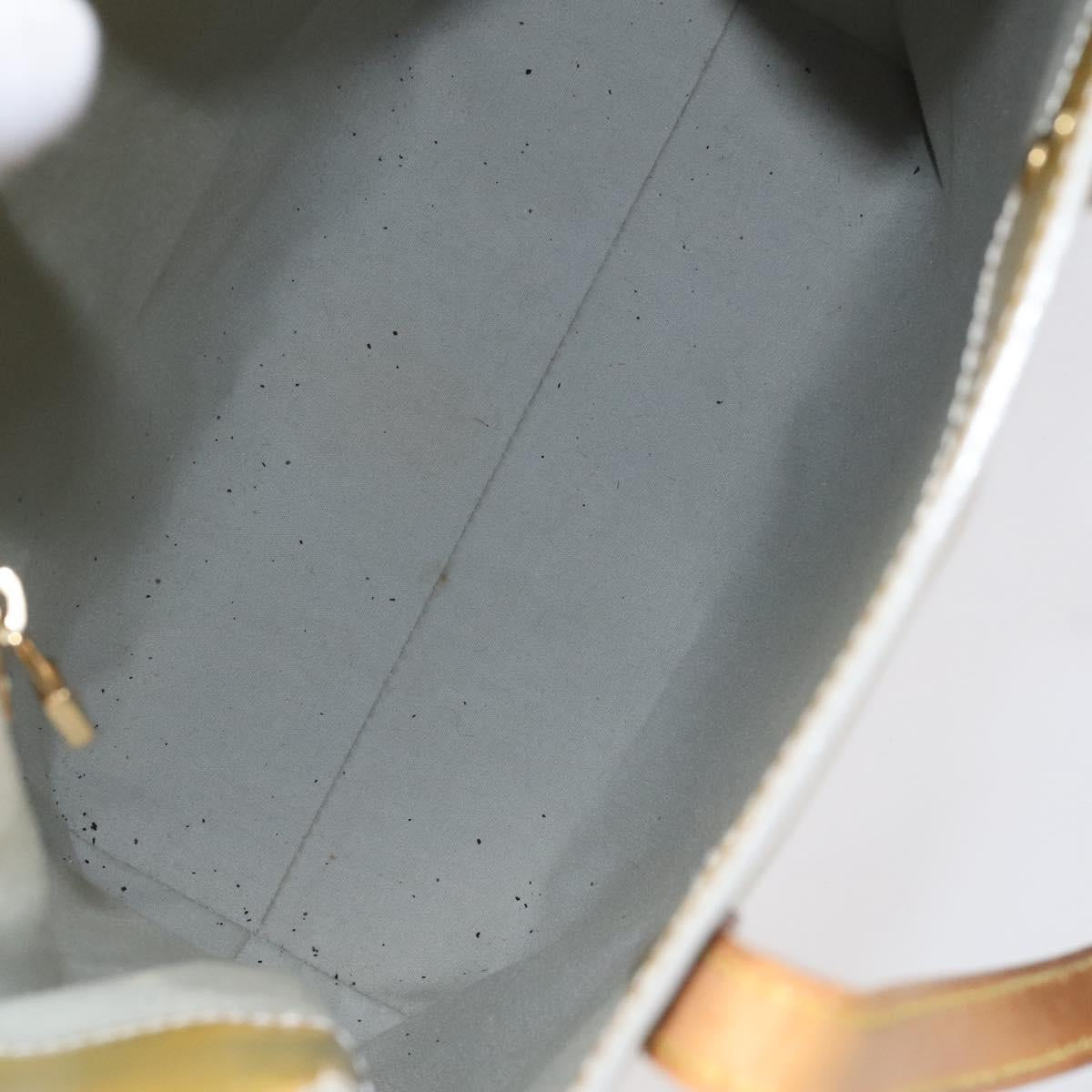 Louis Vuitton Reade Yellow Patent Leather Handbag (Pre-Owned)