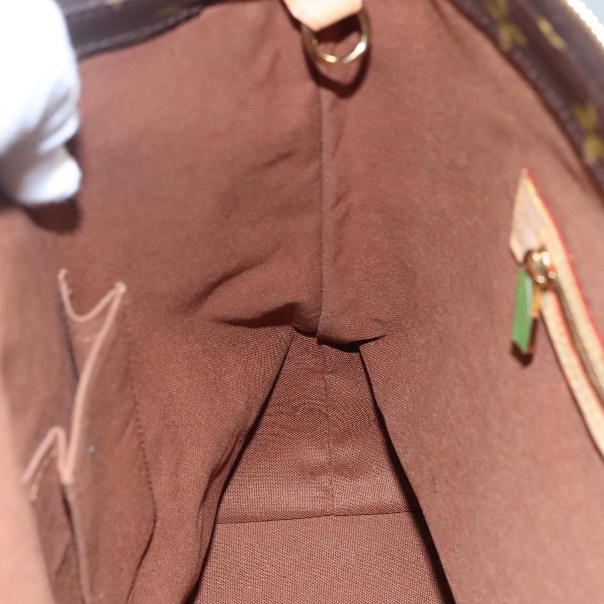 Louis Vuitton Cabas Mezzo Brown Canvas Tote Bag (Pre-Owned)