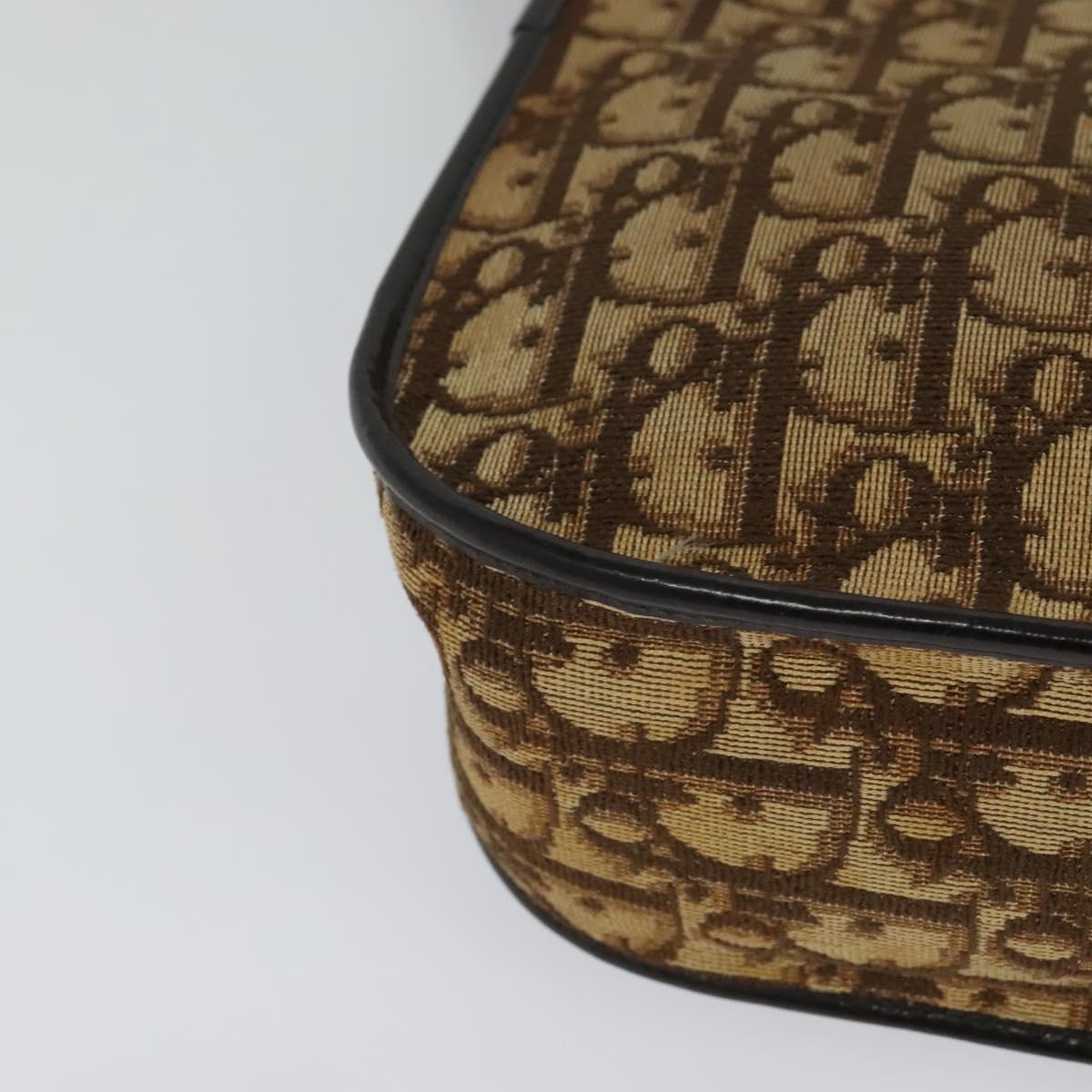 Dior Brown Canvas Shoulder Bag (Pre-Owned)