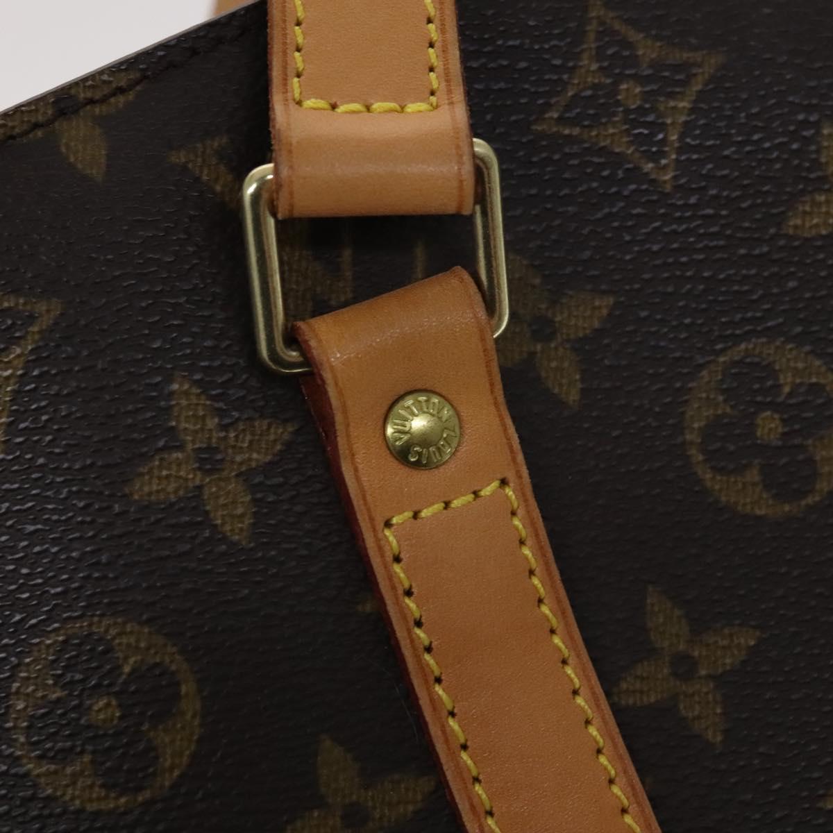 Louis Vuitton Babylone Brown Canvas Tote Bag (Pre-Owned)