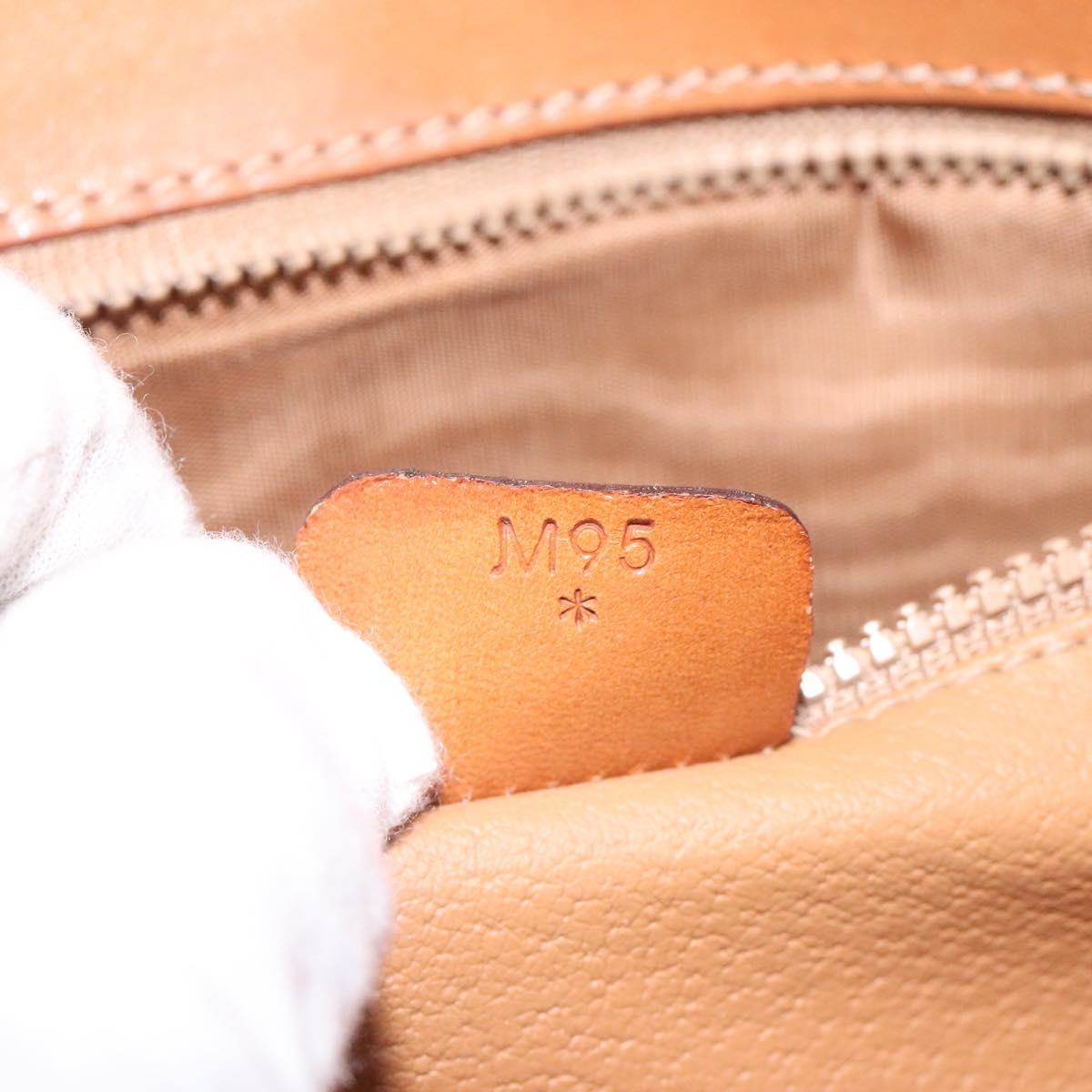 Céline Macadam Brown Canvas Shoulder Bag (Pre-Owned)