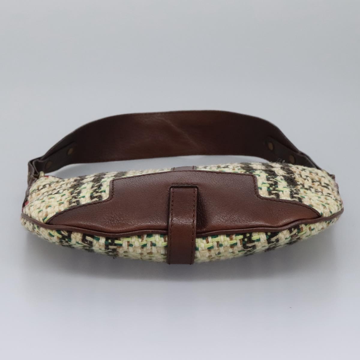 Burberry House Check Multicolour Tweed Shoulder Bag (Pre-Owned)