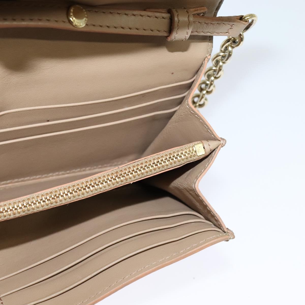 Burberry Haymarket Beige Canvas Wallet (Pre-Owned)