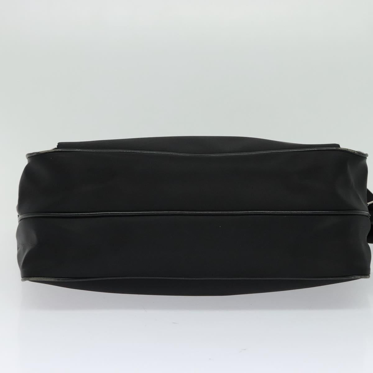 Burberry Nova Check Black Synthetic Shoulder Bag (Pre-Owned)