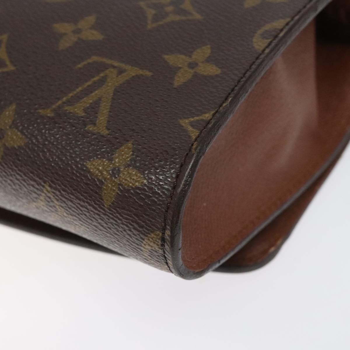 Louis Vuitton Bordeaux Brown Canvas Shoulder Bag (Pre-Owned)