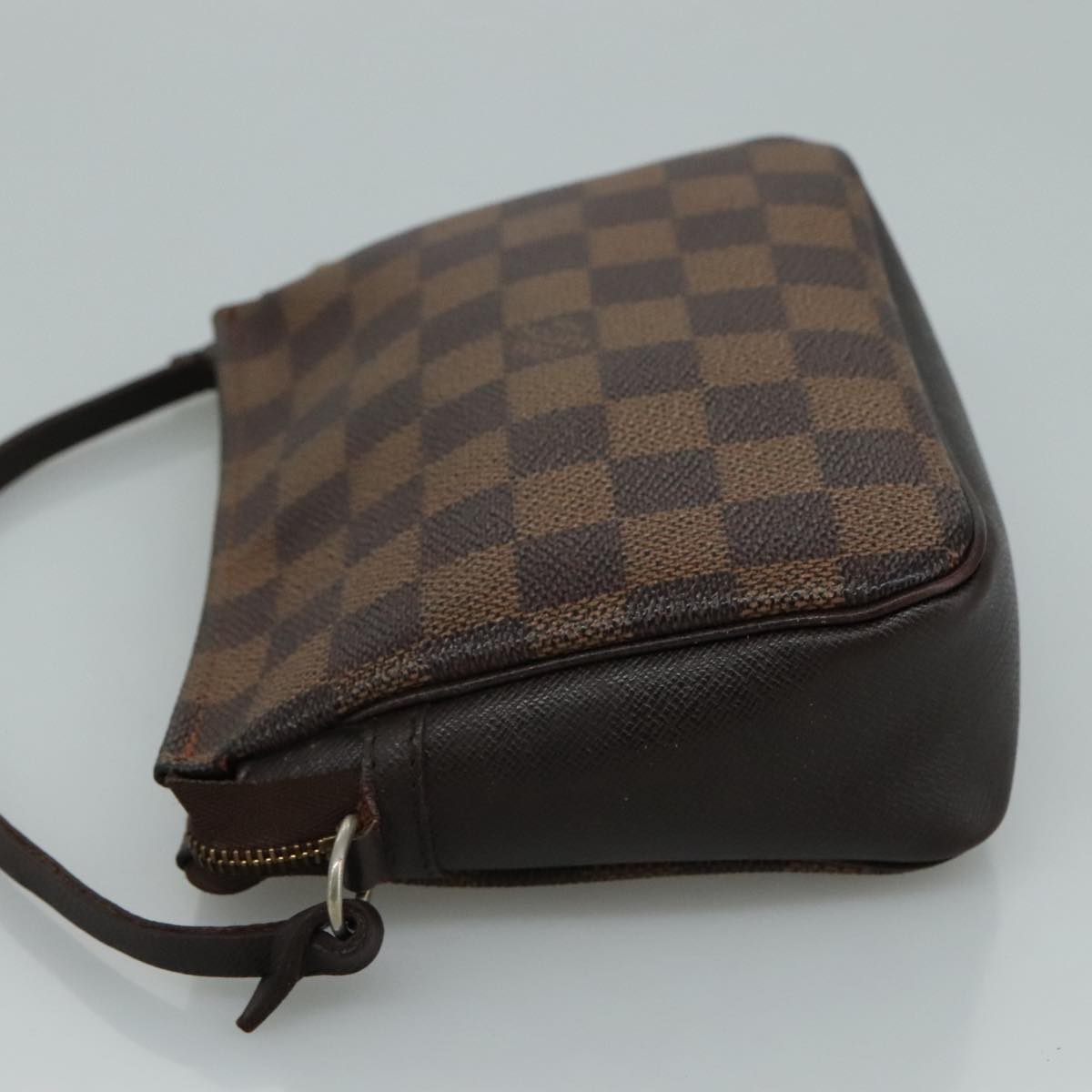 Louis Vuitton Trousse Makeup Brown Canvas Clutch Bag (Pre-Owned)