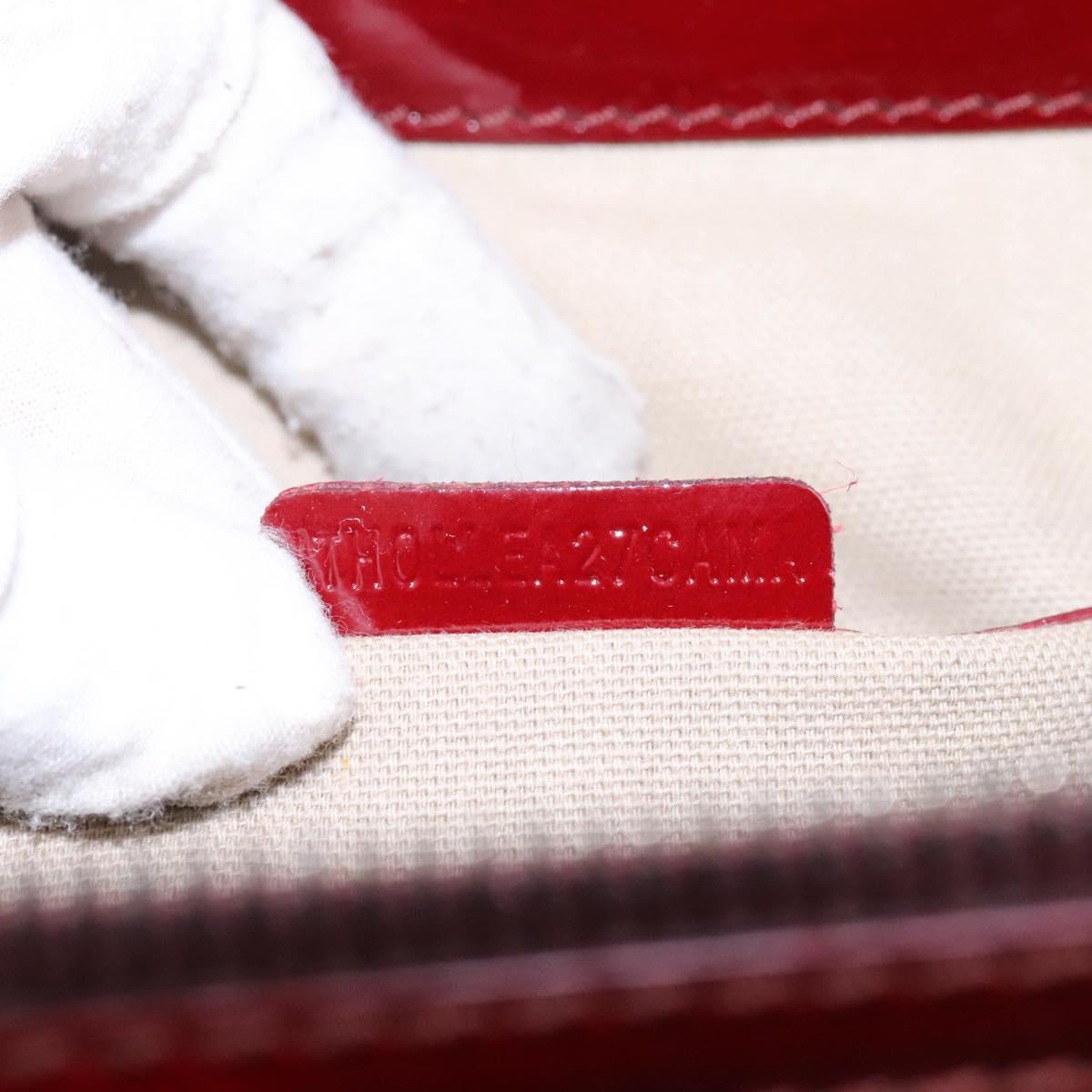 Burberry Heart Burgundy Canvas Travel Bag (Pre-Owned)