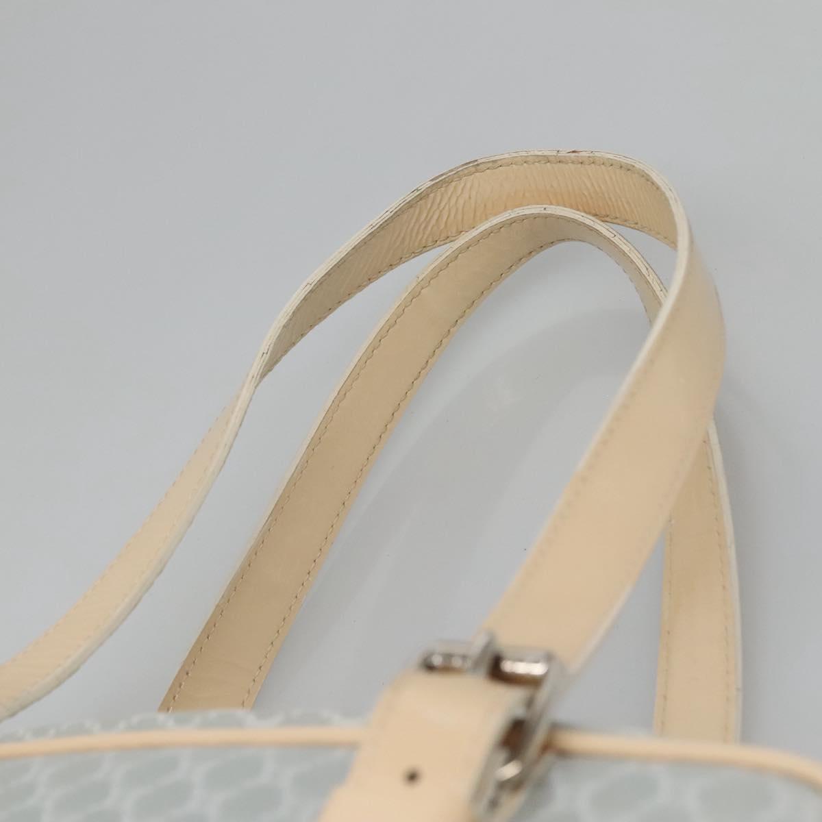 Céline Macadam Blue Cotton Shoulder Bag (Pre-Owned)