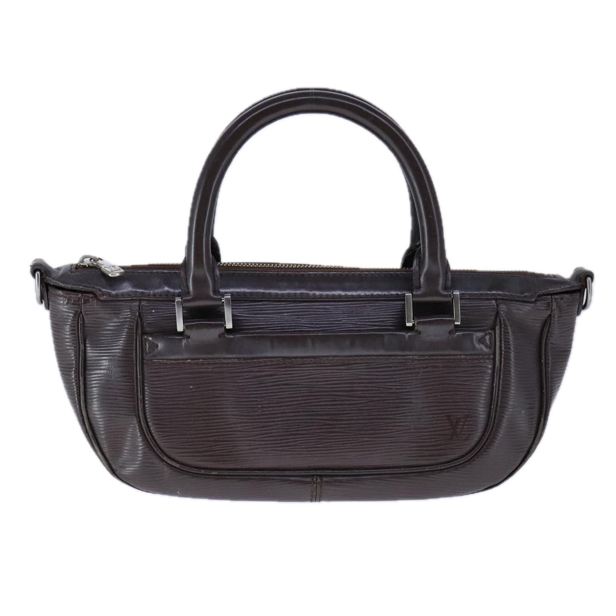 Louis Vuitton Danura Brown Leather Handbag (Pre-Owned)