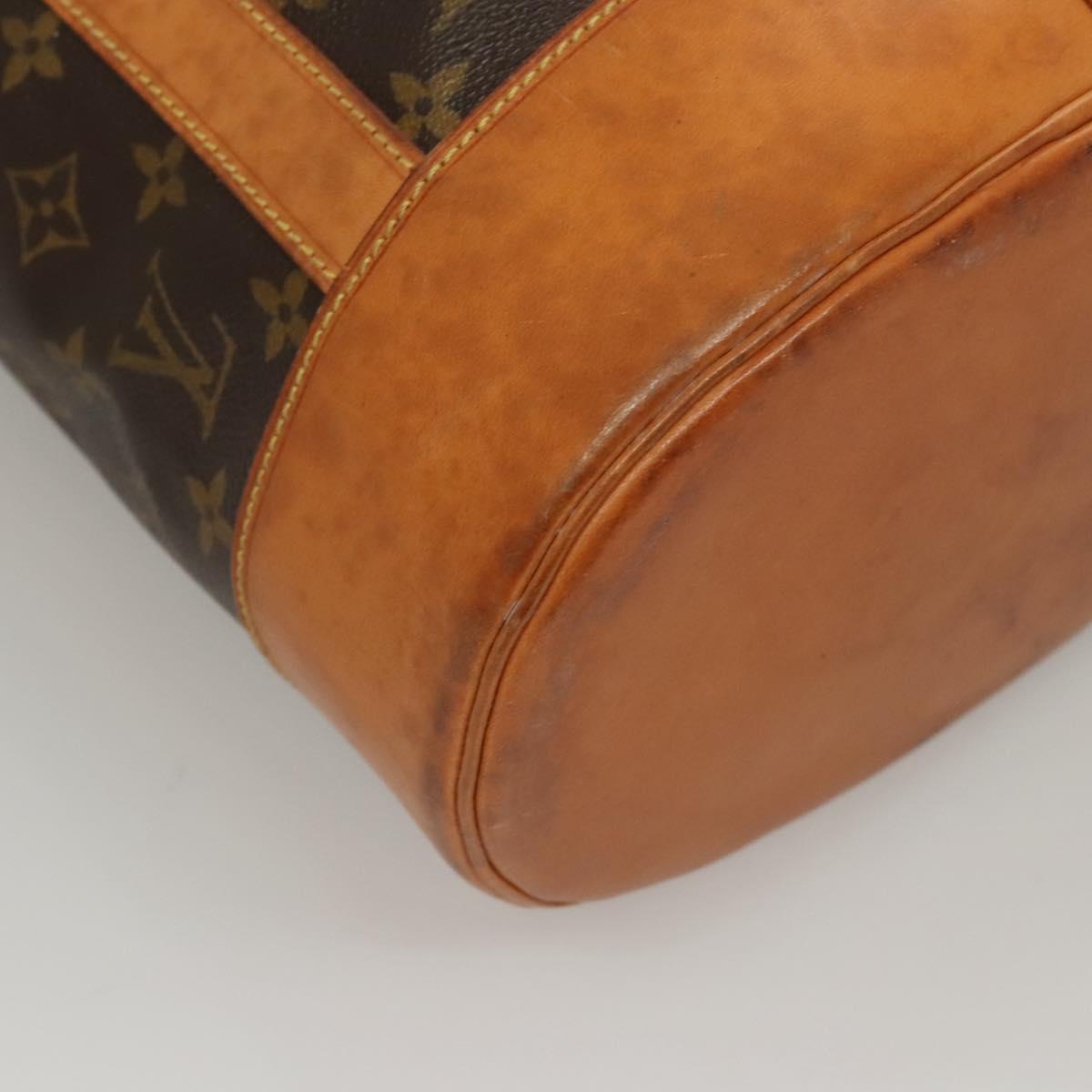 Louis Vuitton Randonnée Brown Canvas Shoulder Bag (Pre-Owned)