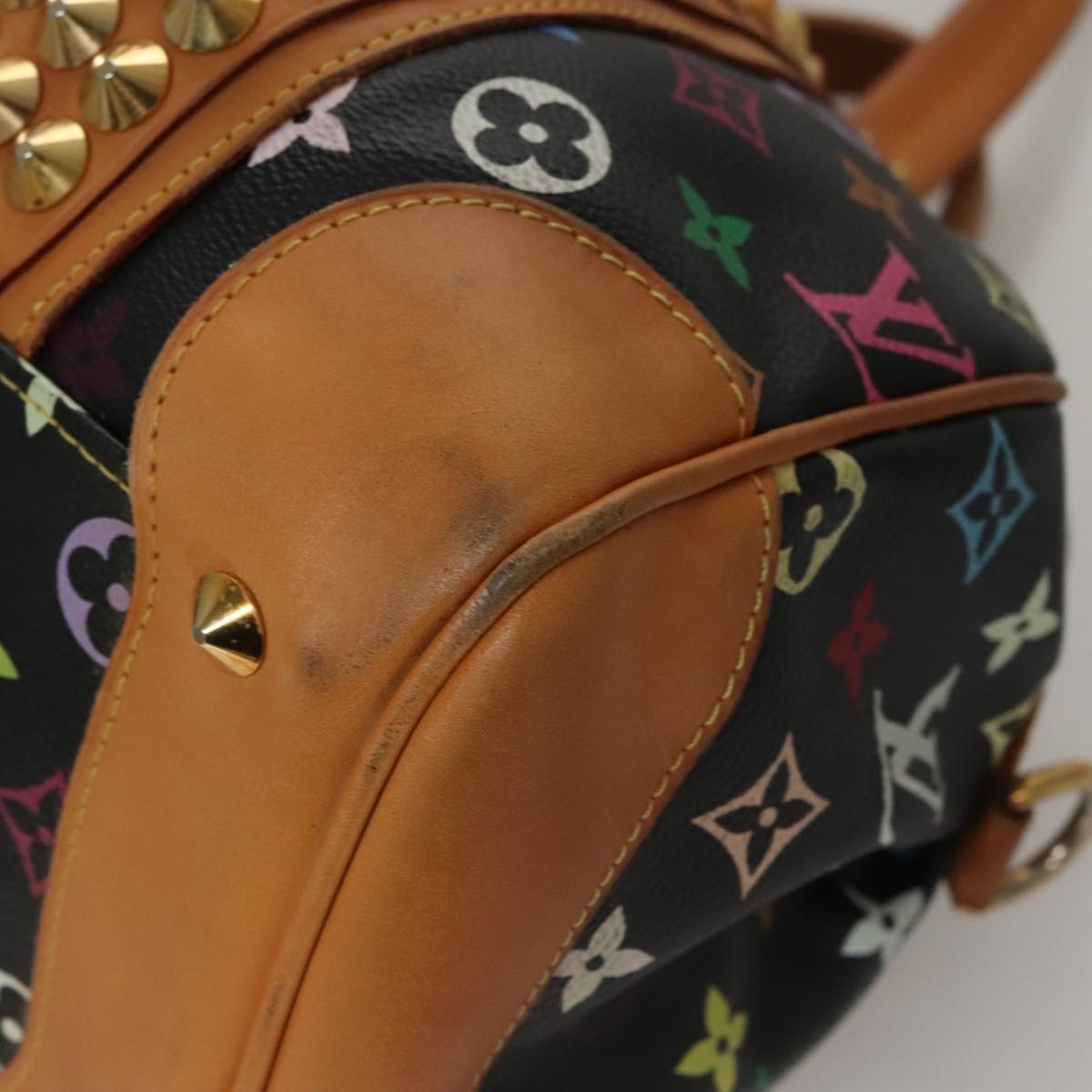 Louis Vuitton Courtney Multicolour Canvas Handbag (Pre-Owned)