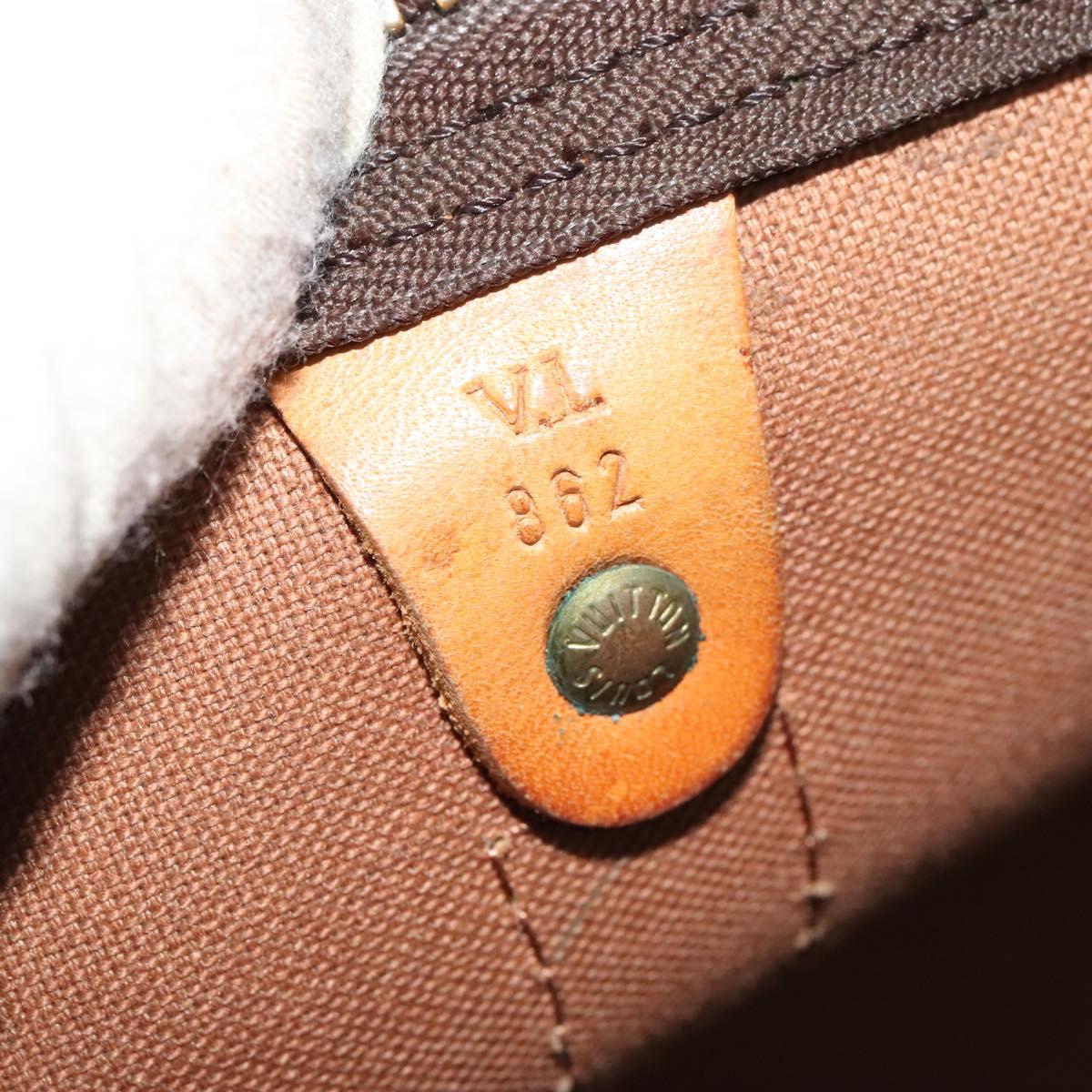 Louis Vuitton Keepall 60 Brown Canvas Travel Bag (Pre-Owned)