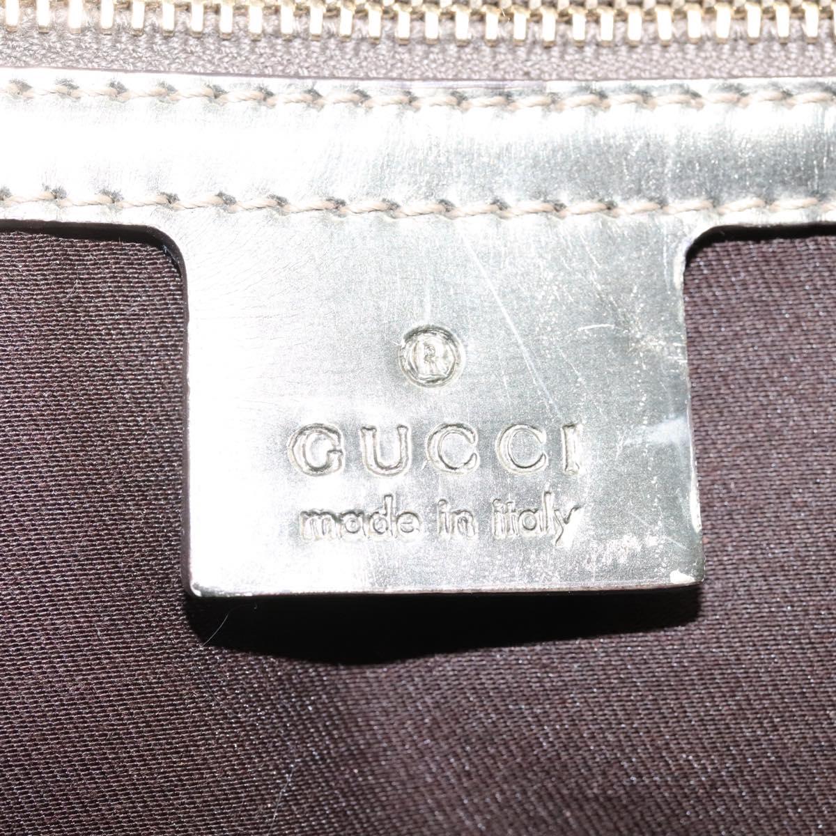 Gucci Bamboo Beige Canvas Handbag (Pre-Owned)