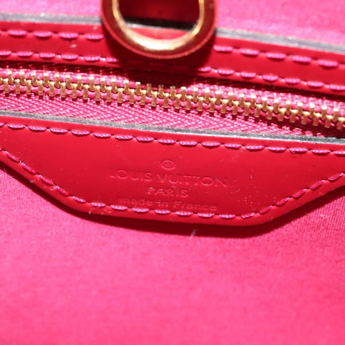 Louis Vuitton Catalina White Patent Leather Handbag (Pre-Owned)